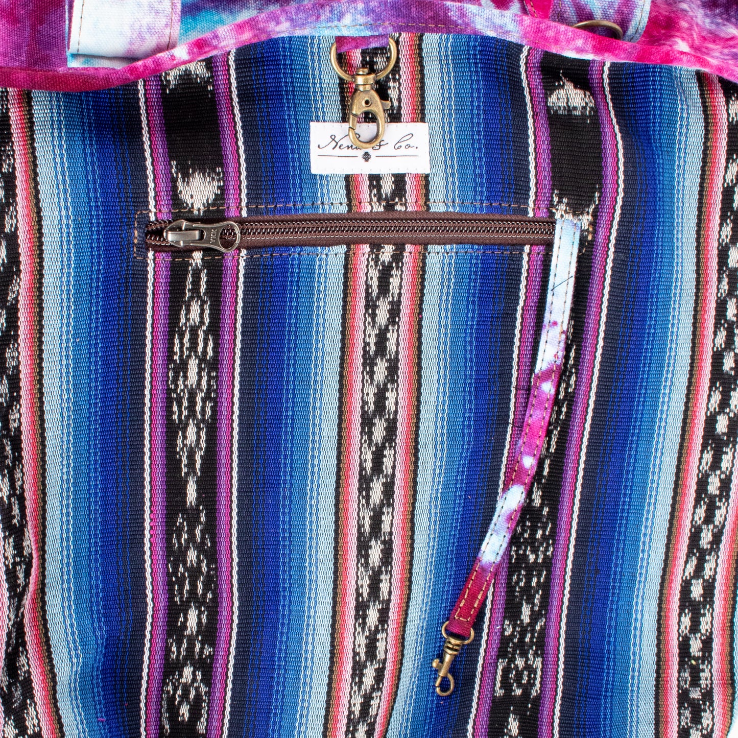 SMALL SANTI TOTE SET - TIE DYE - COPPER - NO. 201691