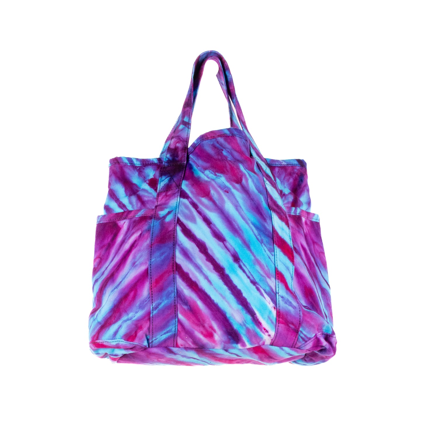 SMALL SANTI TOTE SET - TIE DYE - BLACK - NO. 201692