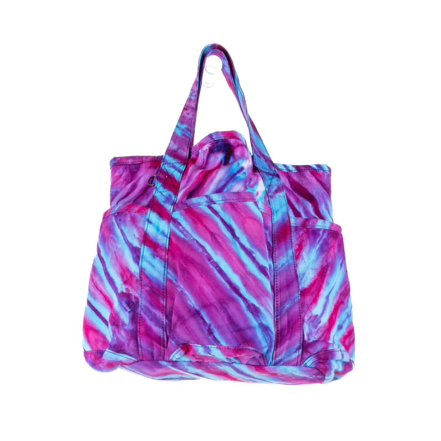 SMALL SANTI TOTE SET - TIE DYE - BLACK - NO. 201692