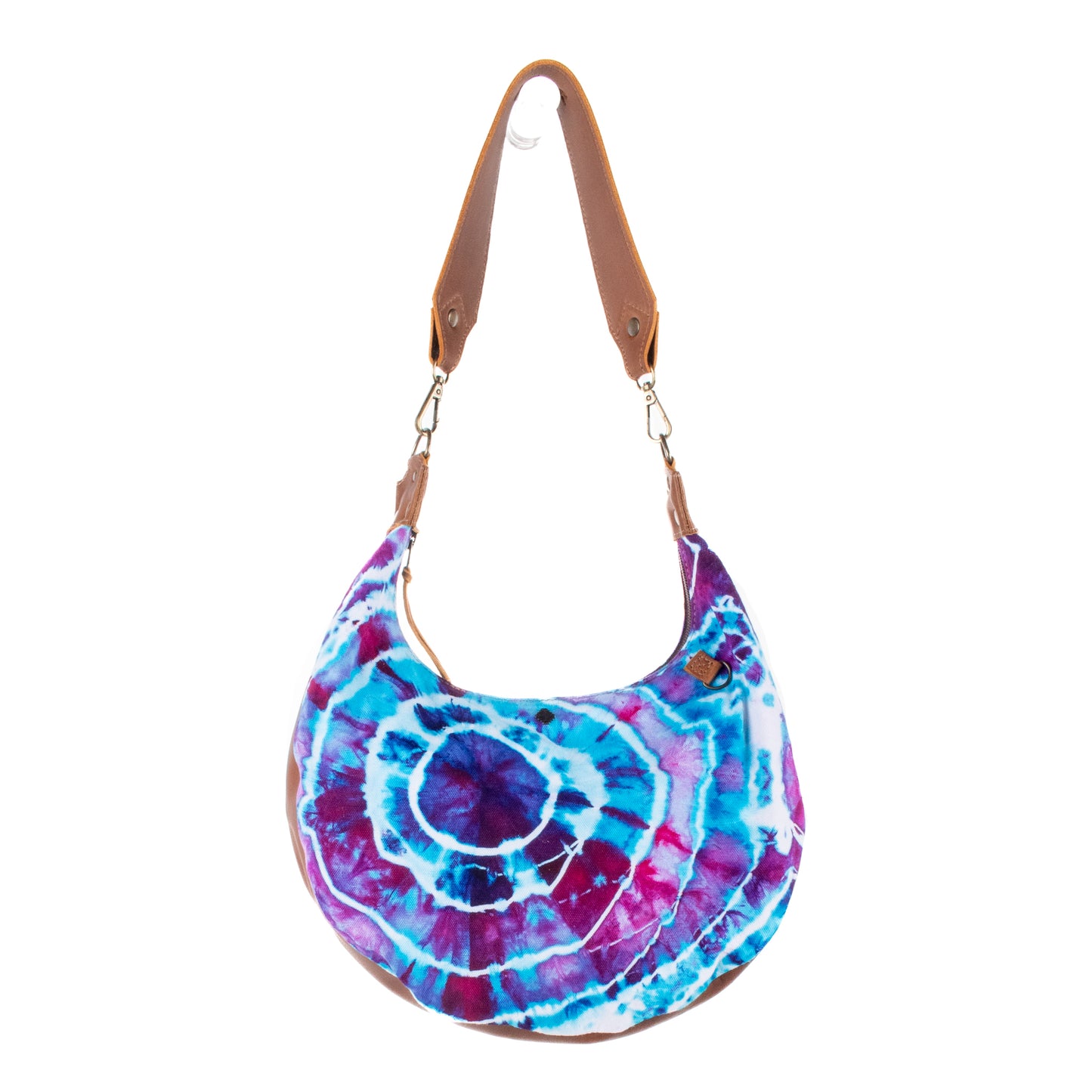 BOHO SADDLE BAG - TIE DYE - CAFE - NO. 201695
