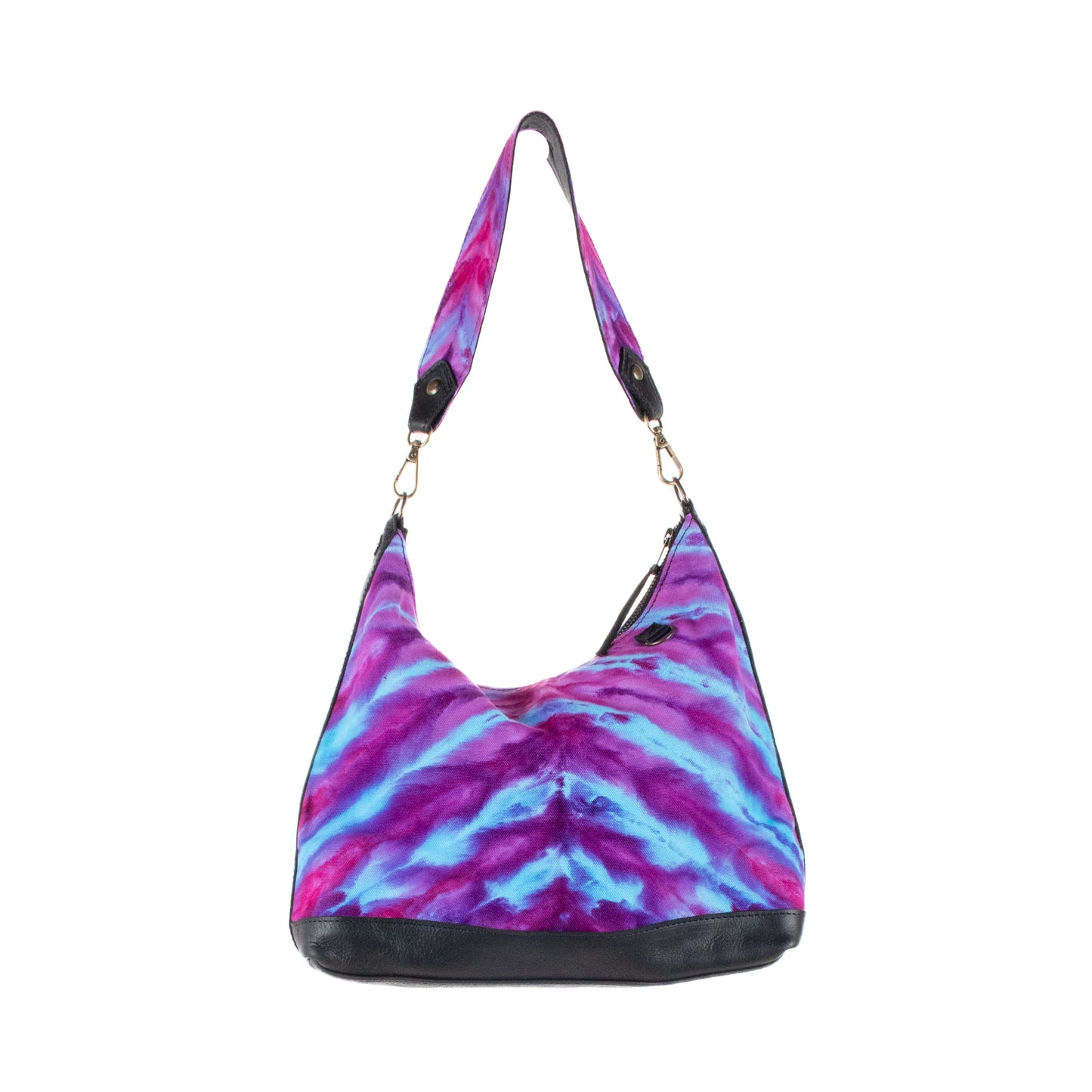 SMALL PENELOPE BAG - TIE DYE - BLACK - NO. 201697