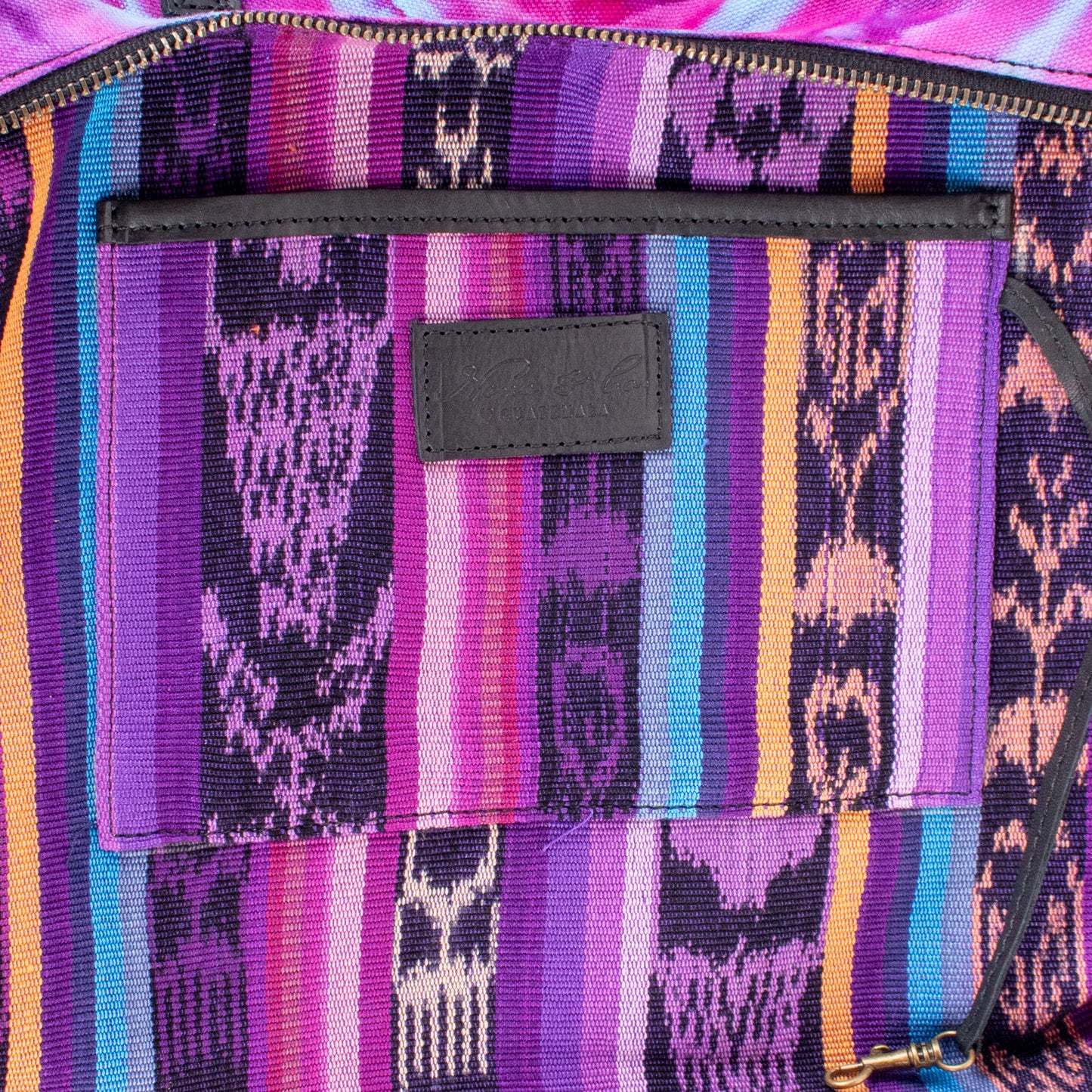 SMALL PENELOPE BAG - TIE DYE - BLACK - NO. 201697