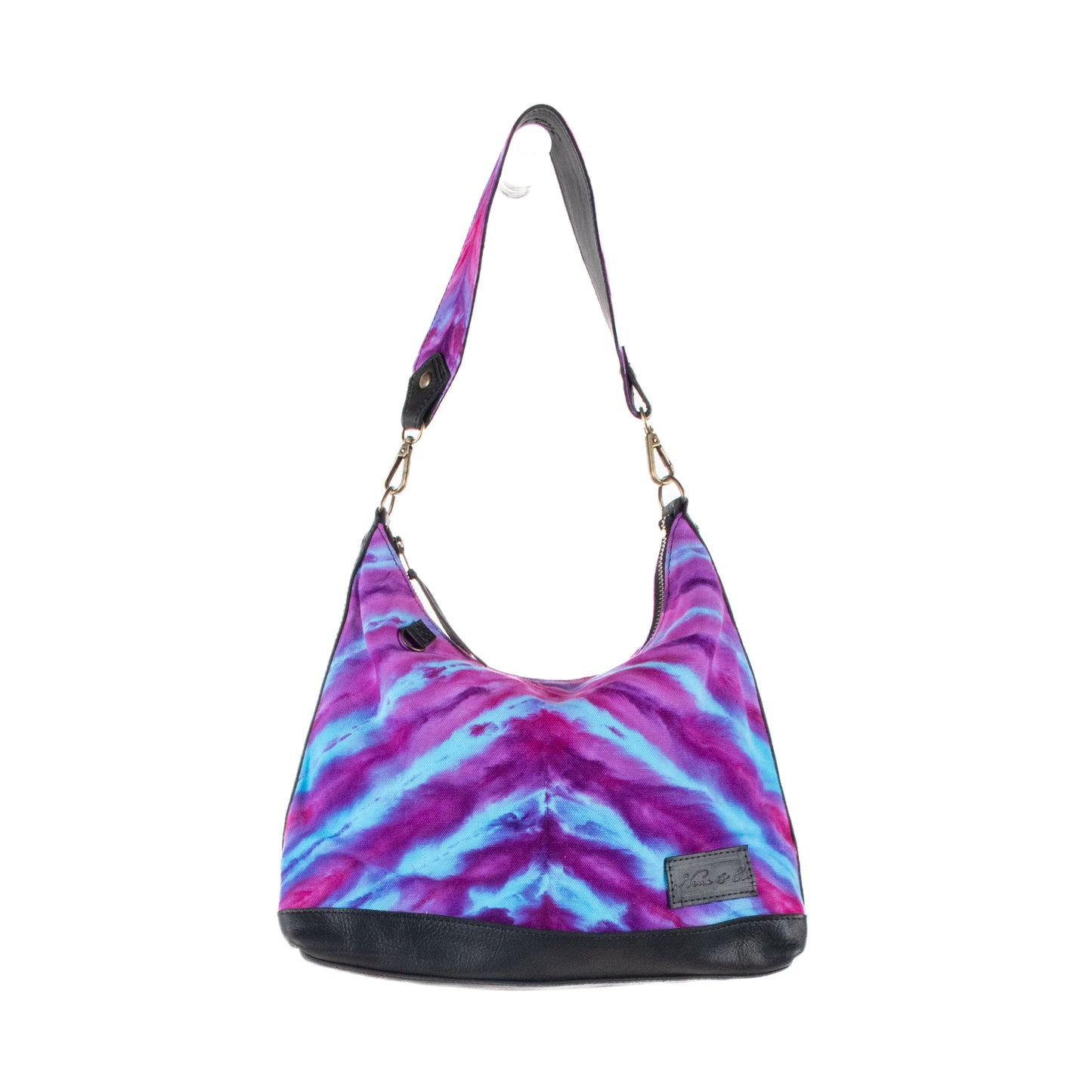 SMALL PENELOPE BAG - TIE DYE - BLACK - NO. 201697