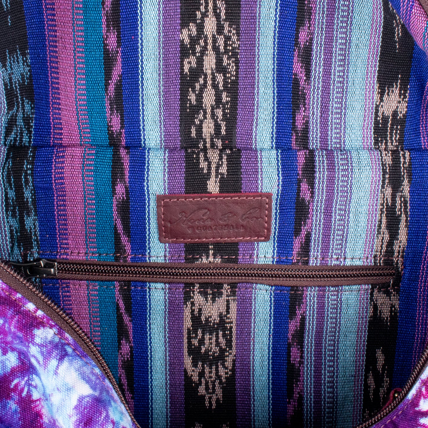 ETHAN BAG - TIE DYE - VINO TINTO - NO. 201703