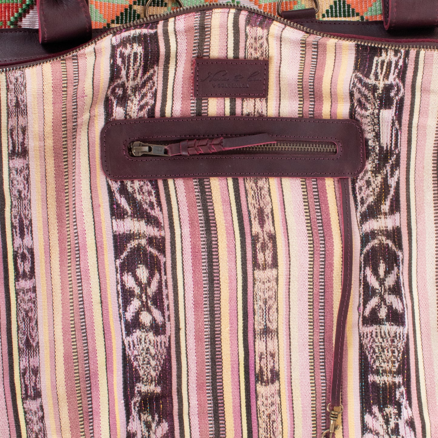 PERFECT WEEKENDER - OOAK HUIPIL - VINO TINTO - NO. 201714