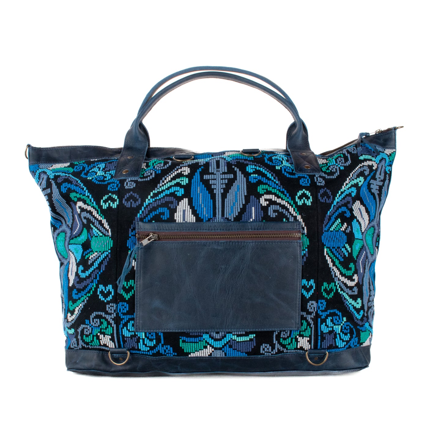 PERFECT WEEKENDER - OOAK HUIPIL - NAVY - NO. 201715