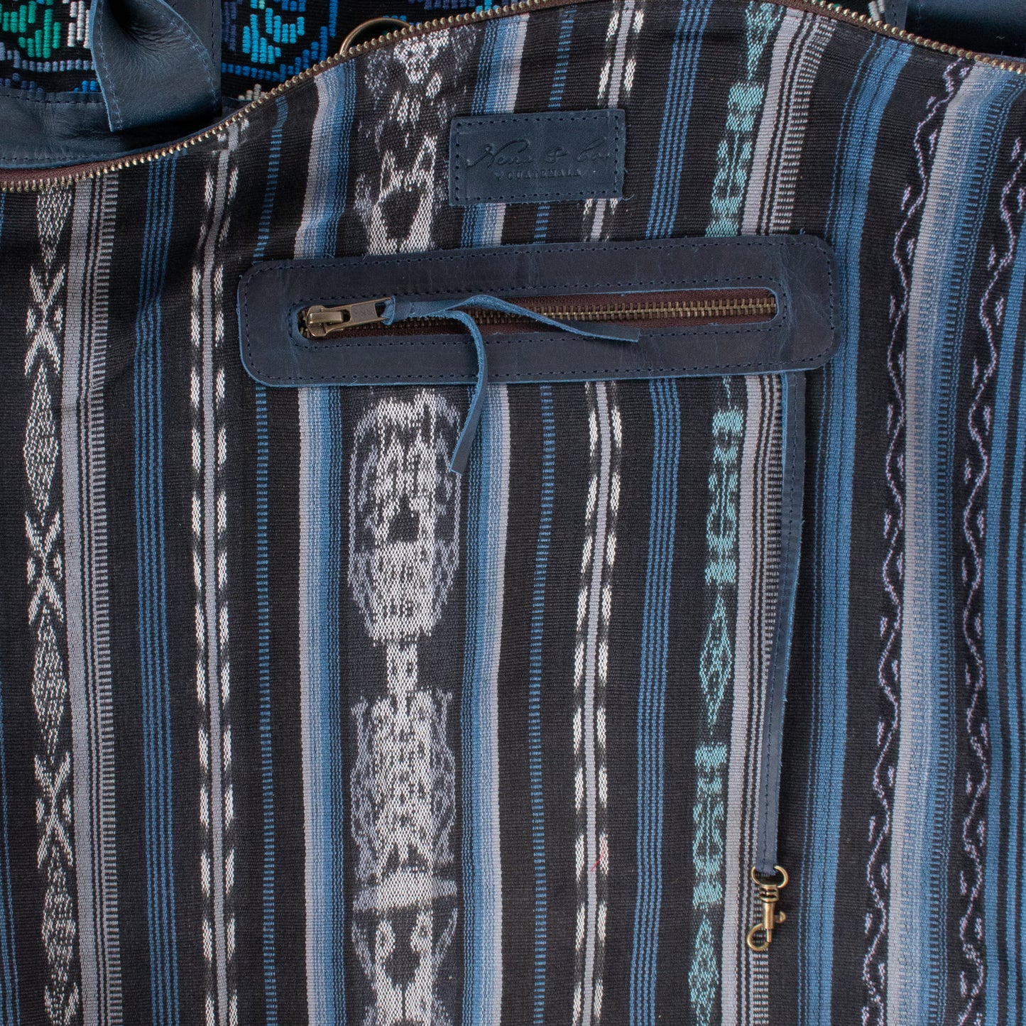 PERFECT WEEKENDER - OOAK HUIPIL - NAVY - NO. 201715