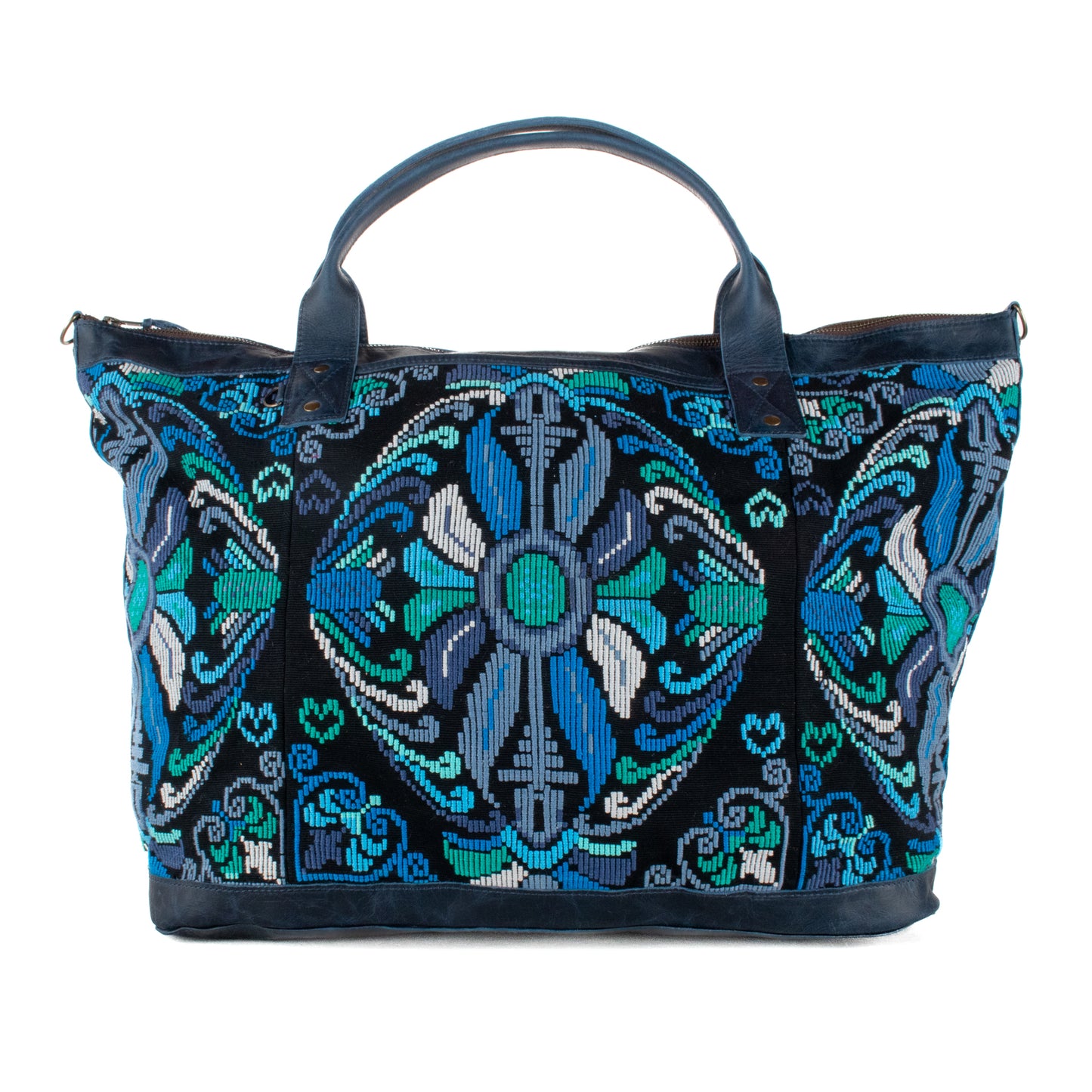 PERFECT WEEKENDER - OOAK HUIPIL - NAVY - NO. 201715