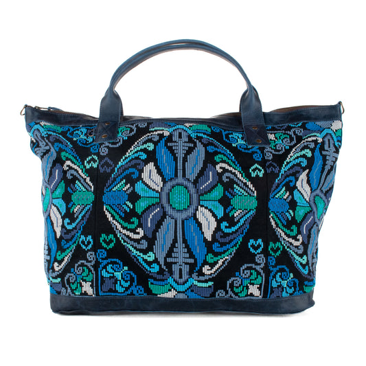 PERFECT WEEKENDER - OOAK HUIPIL - NAVY - NO. 201715