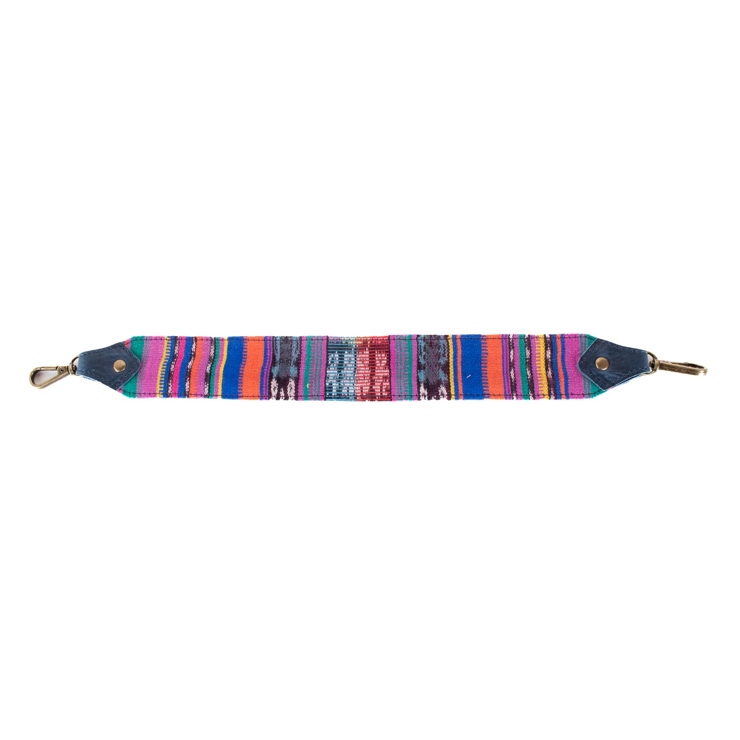 BEATRIZ CDB + DIAMANTE STRAP - OOAK HUIPIL - NAVY - NO. 201718