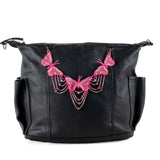 BEADED BUTTERFLY BAG NECKLACE - NO. 201752