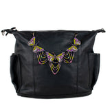 BEADED BUTTERFLY BAG NECKLACE - NO. 201766