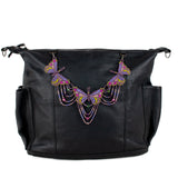 BEADED BUTTERFLY BAG NECKLACE - NO. 201771
