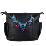 BEADED BUTTERFLY BAG NECKLACE - NO. 201774