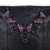 BEADED BUTTERFLY BAG NECKLACE - NO. 201777