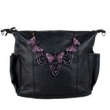 BEADED BUTTERFLY BAG NECKLACE - NO. 201777