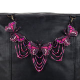 BEADED BUTTERFLY BAG NECKLACE - NO. 201780