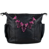 BEADED BUTTERFLY BAG NECKLACE - NO. 201780