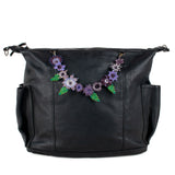 BEADED FLORAL BAG NECKLACE - NO. 201794