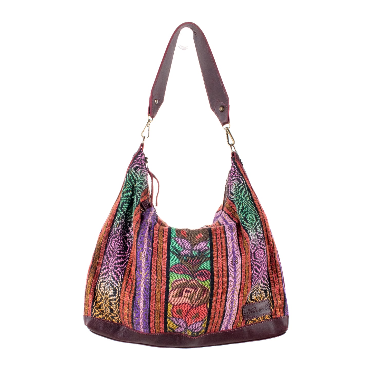 PENELOPE BAG - CORTE - VINO TINTO - NO. 201828