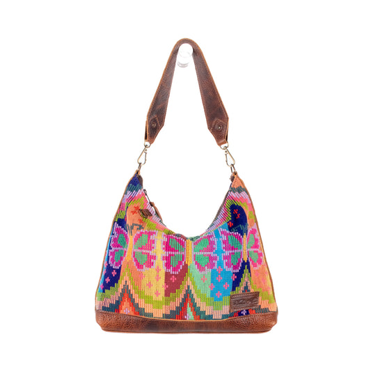**SHIP WINDOW** SMALL PENELOPE BAG - H&S BUTTERFLY - HONEY - NO. 201862