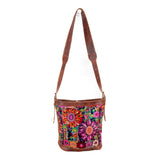 CORA BUCKET BAG - OOAK HUIPIL - HONEY - NO. 201961