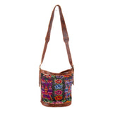 CORA BUCKET BAG - OOAK HUIPIL - HONEY - NO. 201963