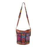 CORA BUCKET BAG - OOAK HUIPIL - HONEY - NO. 201963