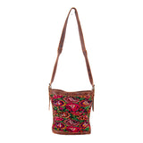 CORA BUCKET BAG - OOAK HUIPIL - HONEY - NO. 201964