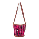 CORA BUCKET BAG - OOAK HUIPIL - COPPER - NO. 201968