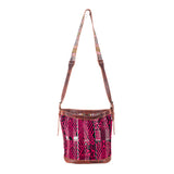 CORA BUCKET BAG - OOAK HUIPIL - COPPER - NO. 201968