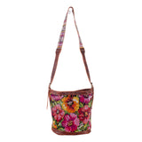 CORA BUCKET BAG - OOAK HUIPIL - COPPER - NO. 201969