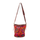 CORA BUCKET BAG - OOAK HUIPIL - COPPER - NO. 201970