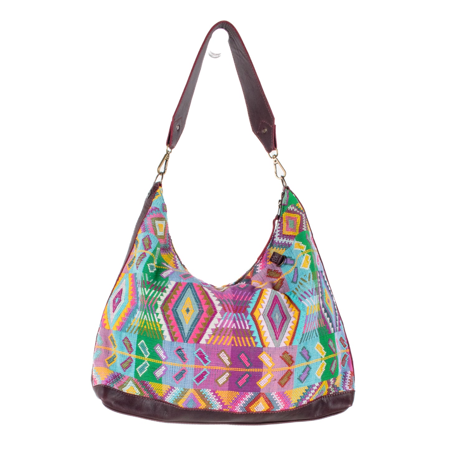 PENELOPE BAG - H&S WHEAT - VINO TINTO - NO. 201991