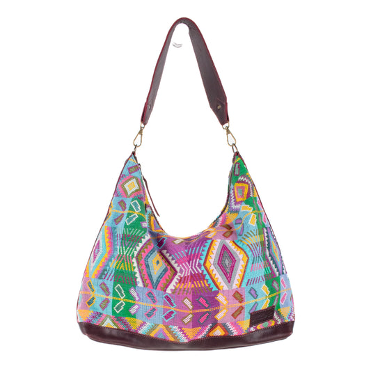 PENELOPE BAG - H&S WHEAT - VINO TINTO - NO. 201991