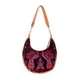 BOHO SADDLE BAG - OOAK HUIPIL - DUNA AMARILLA - NO. 202061