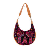 BOHO SADDLE BAG - OOAK HUIPIL - DUNA AMARILLA - NO. 202061