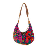 BOHO SADDLE BAG - OOAK HUIPIL - WRANGLER - NO. 202062