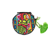 CIRCLE COIN PURSE - CORTE - BLACK - NO. 202121