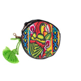 CIRCLE COIN PURSE - CORTE - BLACK - NO. 202121
