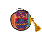 CIRCLE COIN PURSE - CORTE - BLACK - NO. 202122