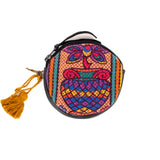 CIRCLE COIN PURSE - CORTE - BLACK - NO. 202122