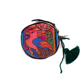 CIRCLE COIN PURSE - CORTE - BLACK - NO. 202124