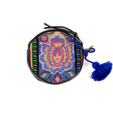 CIRCLE COIN PURSE - CORTE - BLACK - NO. 202127