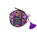 CIRCLE COIN PURSE - CORTE - BLACK - NO. 202128