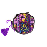 CIRCLE COIN PURSE - CORTE - BLACK - NO. 202128