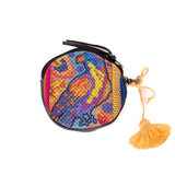 CIRCLE COIN PURSE - CORTE - BLACK - NO. 202130