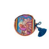 CIRCLE COIN PURSE - CORTE - HONEY - NO. 202148