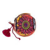 CIRCLE COIN PURSE - CORTE - HONEY - NO. 202150