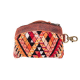 COIN PURSE - OOAK HUIPIL - COPPER - NO. 202163
